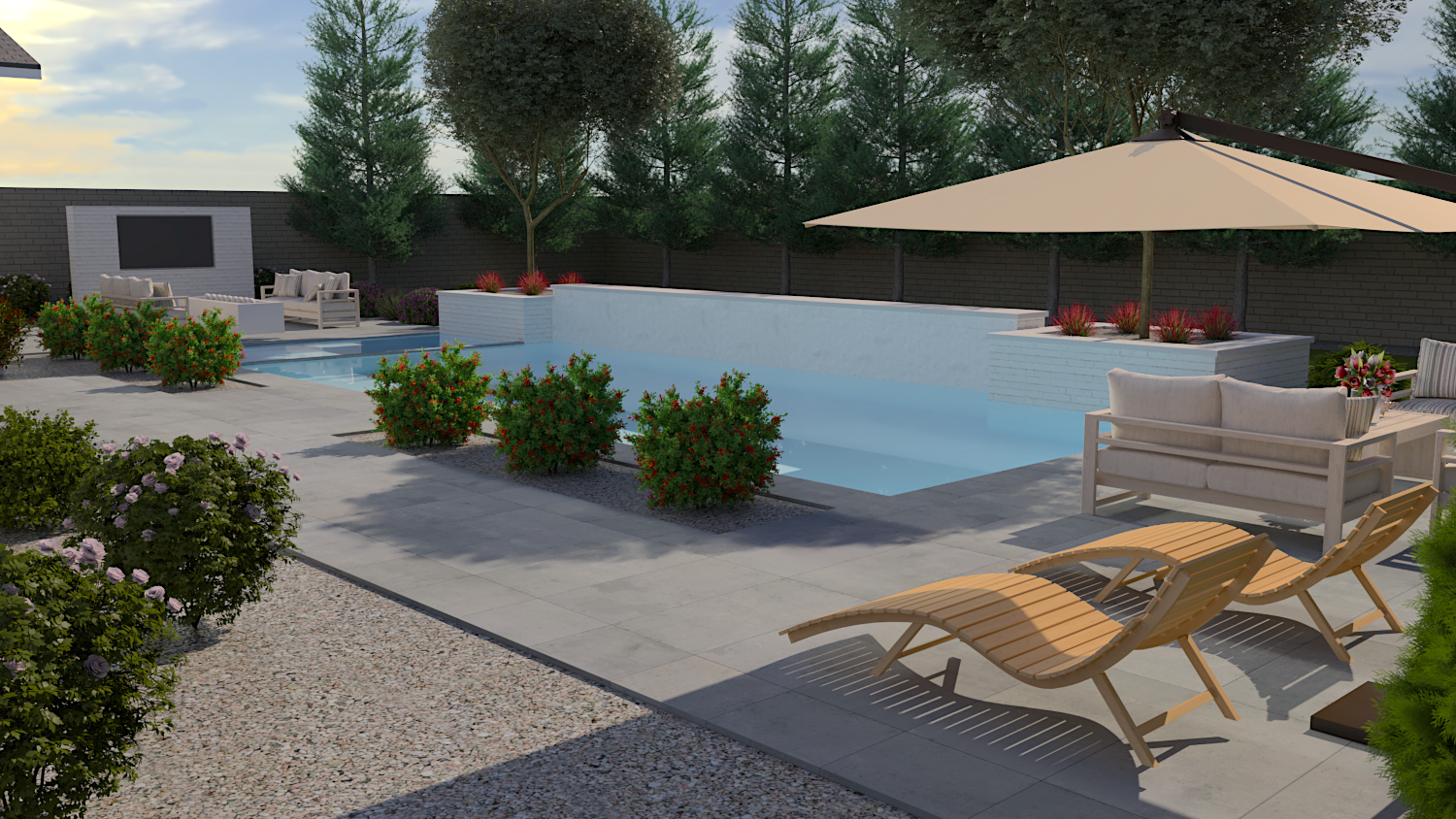 Backyard Area of Plan A